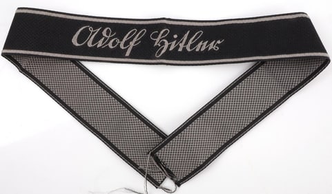 WWII THIRD REICH LEIBSTANDARTE SS CUFF TITLE