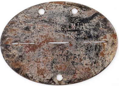 WWII GERMAN THIRD REICH ADOLF HITLER LSSAH DOG TAG