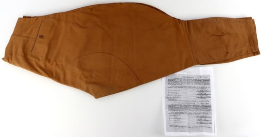 WWII GERMAN THIRD REICH WEHRMACHT TROPICAL PANTS