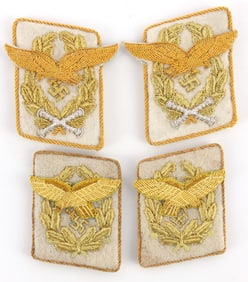WWII LUFTWAFFE FIELD MARSHAL & GENERAL COLLAR TAB
