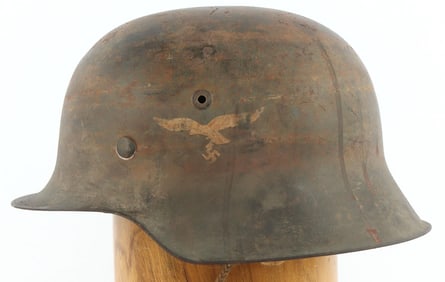 WWII GERMAN LUFTWAFFE SINGLE DECAL M42 STAHLHELM
