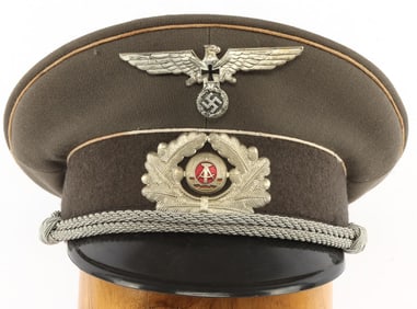 VINTAGE EAST GERMAN THIRD REICH DDR VISOR CAP