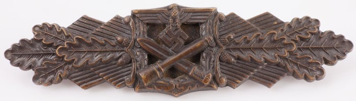 WWII GERMAN REICH CLOSE COMBAT SPANGE BADGE