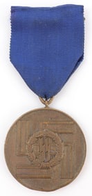 WWII GERMAN THIRD REICH SS 8 YEAR SERVICE MEDAL