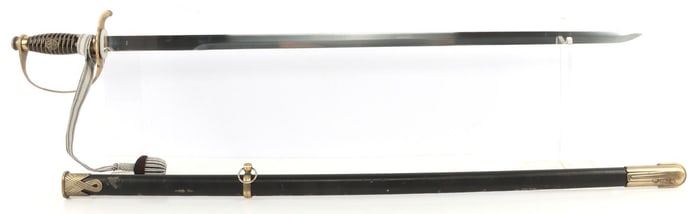 WWII GERMAN LUFTWAFFE DRESS SWORD AND PORTAPEE