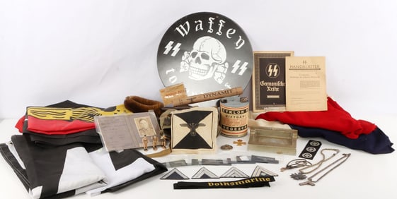 WWII THIRD REICH GERMAN COLLECTIBLES MILITARIA LOT