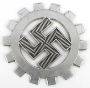 WWII GERMAN DEUTSCHE ARBEITSFRONT WALL PLAQUE