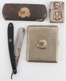 LOT OF 4 WWII GERMAN THIRD REICH PERSONAL EFFECTS