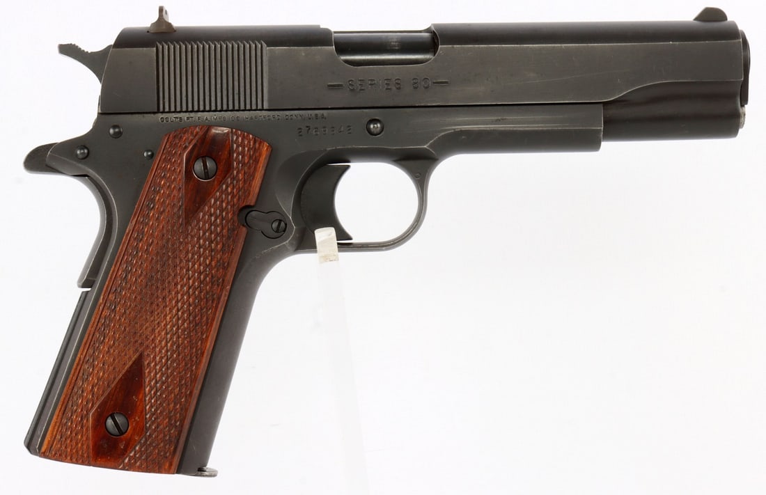 COLT SERIES 80 M1991 A1 .45 ACP SEMI AUTO PISTOL: Colt Series 80 M1991A1 semi-automatic M1911 pistol. Manufactured 1997. Includes two (2) magazines. Very good, overall condition. Functions without issue. Bore is bright and clear. FFL required for tra