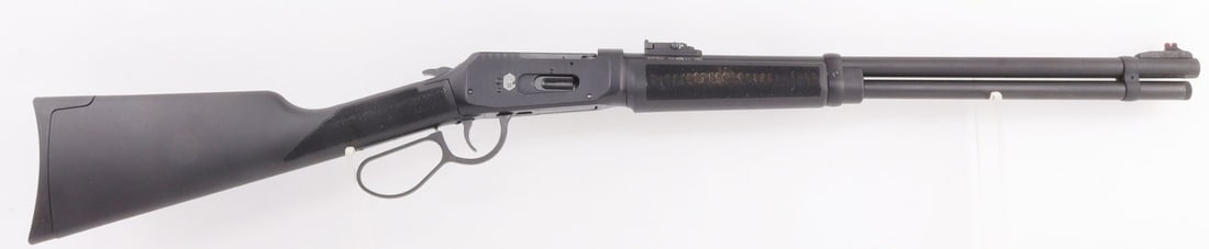 CITADEL MODEL 92 .410 LEVER ACTION SHOTGUN & OPTIC: New in box Citadel Model 92 lever-action shotgun with Nikko Stirling NS534 red dot optic. MPN CIT410LVR. Cal .410 bore, 2-1/2 inch chamber, modified choke, 5+1 capacity. FFL required for transfer. No 