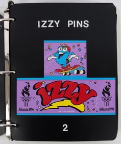1996 ATLANTA OLYMPIC GAMES IZZY PIN SET LOT