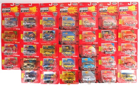 34 NASCAR STOCKRODS 50TH ANNIVERSARY DIE CAST