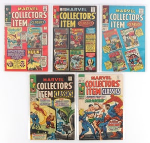 MARVEL COLLECTORS' ITEM CLASSICS #3 #5 #6 #17 #19