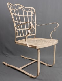 VINTAGE SALTERINI STYLE PATIO BOUNCER LOUNGE CHAIR