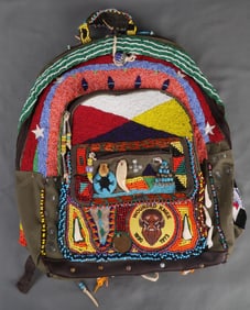 LITTLE BIGHORN NATIONAL MONUMENT BEADED BACKPACK