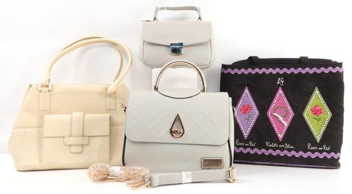 LOT OF 3 BELLA RUSSO & LALO LADIES PURSE HANDBAG