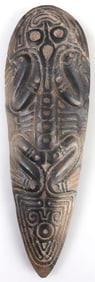 TAINO PETALOID CELT OR AX CARVING
