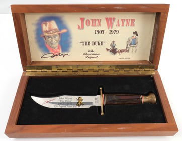 FROST CUTLERY LTD EDITION JOHN WAYNE BOWIE KNIFE