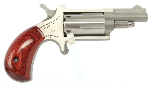 NORTH AMERICAN ARMS 22 MAG 22LR MINI REVOLVER NIB