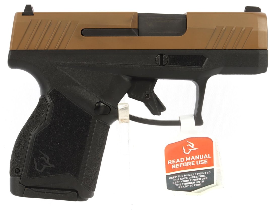 TAURUS GX4 9MM LUGER SEMI AUTO PISTOL NIB: New in box. Taurus GX4 9mm Luger, 2 magazines included, barrel length 3.06 inches. SKU: 7-25327-93598-8. No international shipping. Know your state laws prior to bidding. FFL required for transfer. Th