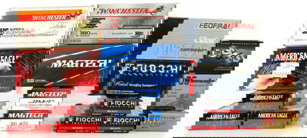 760 ROUNDS .380 ACP DEFENSE & TRAINING AMMUNITION