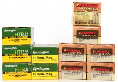 370 ROUNDS .41 REM MAG HTP REVOLVER AMMUNITION