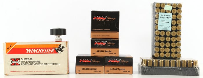 300+ ROUNDS .44 SPECIAL TARGET & DEFENSE AMMO