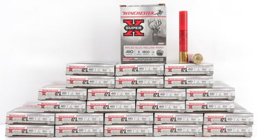 125 RDS WINCHESTER 410 GA 3 INCH 1/4 OZ AMMO