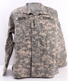 4 STAR GENERAL HENRY SHELTON COMBAT FIELD TUNIC