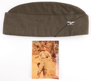 KOREA US USMC MARINE OVERSEAS CAP WOODY KESSLER