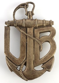 WWI IMPERIAL AUSTRIAN U BOAT BADGE