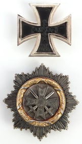 1957 BRD GERMAN CROSS BY DESCHLER & IRON CROSS