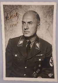 WWII GERMAN THIRD REICH FRITZ TODT AUTOGRAPH