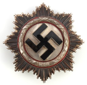 WWII THIRD REICH GERMAN CROSS IN SILVER OTTO KLEIN