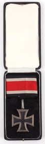 WWII GERMAN THIRD REICH KNIGHTS IRON CROSS W CASE