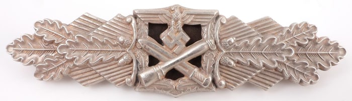 WWII GERMAN REICH CLOSE COMBAT CLASP IN SILVER