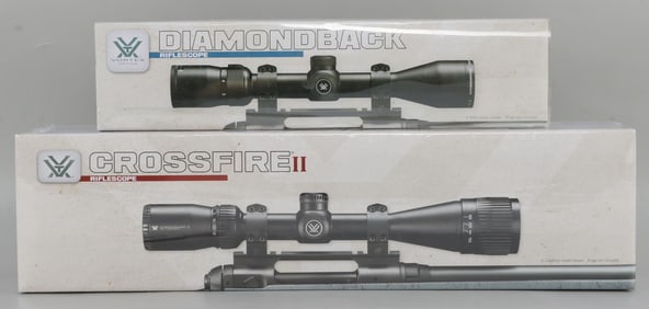 VORTEX DIAMONDBACK & CROSSFIRE II RIFLE SCOPES NIB