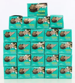 500 ROUNDS .223 REM 55GR JHP BROWN BEAR AMMO