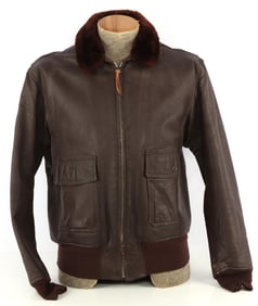 VIETNAM U.S. NAVY SHEEP COLLAR G1 FLIGHT JACKET 44