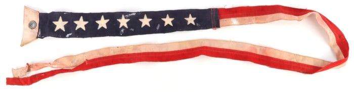 WWI UNITED STATES NAVAL BUNTING FLAG
