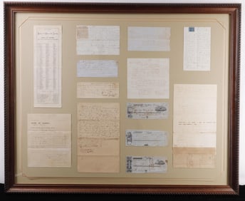 1836 TO 1866 FLORIDA & TERRITORY DOCUMENT LOT