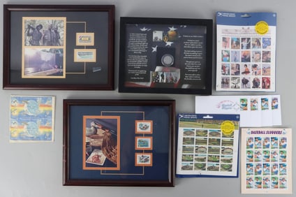 STAMP COLLECTION OVER $20.00 UNUSED & DUCK STAMPS