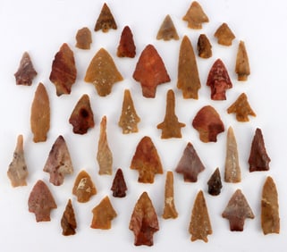 MADISON COUNTY FLORIDA FOUND ARROWHEAD COLLECTION