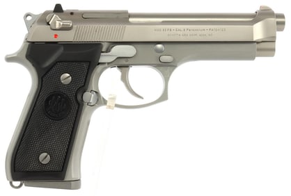 1993 BERETTA 92FS INOX 9MM DA/SA PISTOL & 4 MAGS