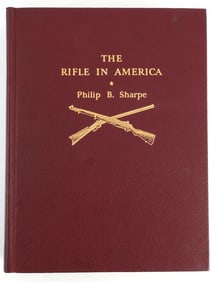 THE RIFLE IN AMERICA SIGNED 1ST EDITION SHARPE