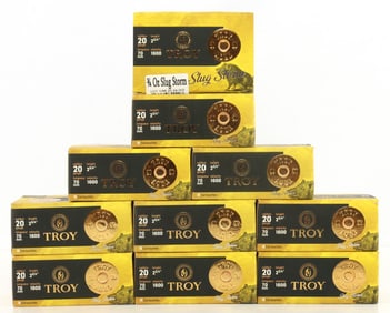 100 RDS YTR TROY 20 GA 70 MM 2 3/4 INCH AMMO
