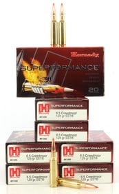 140 RDS 6.5 CREEDMOOR 129GR HORNADY SUPERFORMANCE