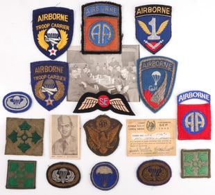 14 US MILITARY AIRBORNE SPECIAL FORCES PATCH LOT