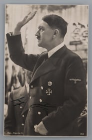 WWII GERMAN THIRD REICH ADOLF HITLER SIGNATURE