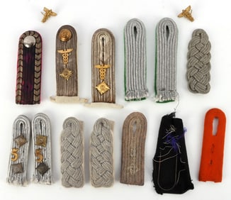 WWII GERMAN THIRD REICH SHOULDER STRAP LOT